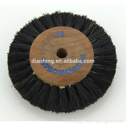 6B 60mm Chungking Bristle hair Wood center dental Brush
